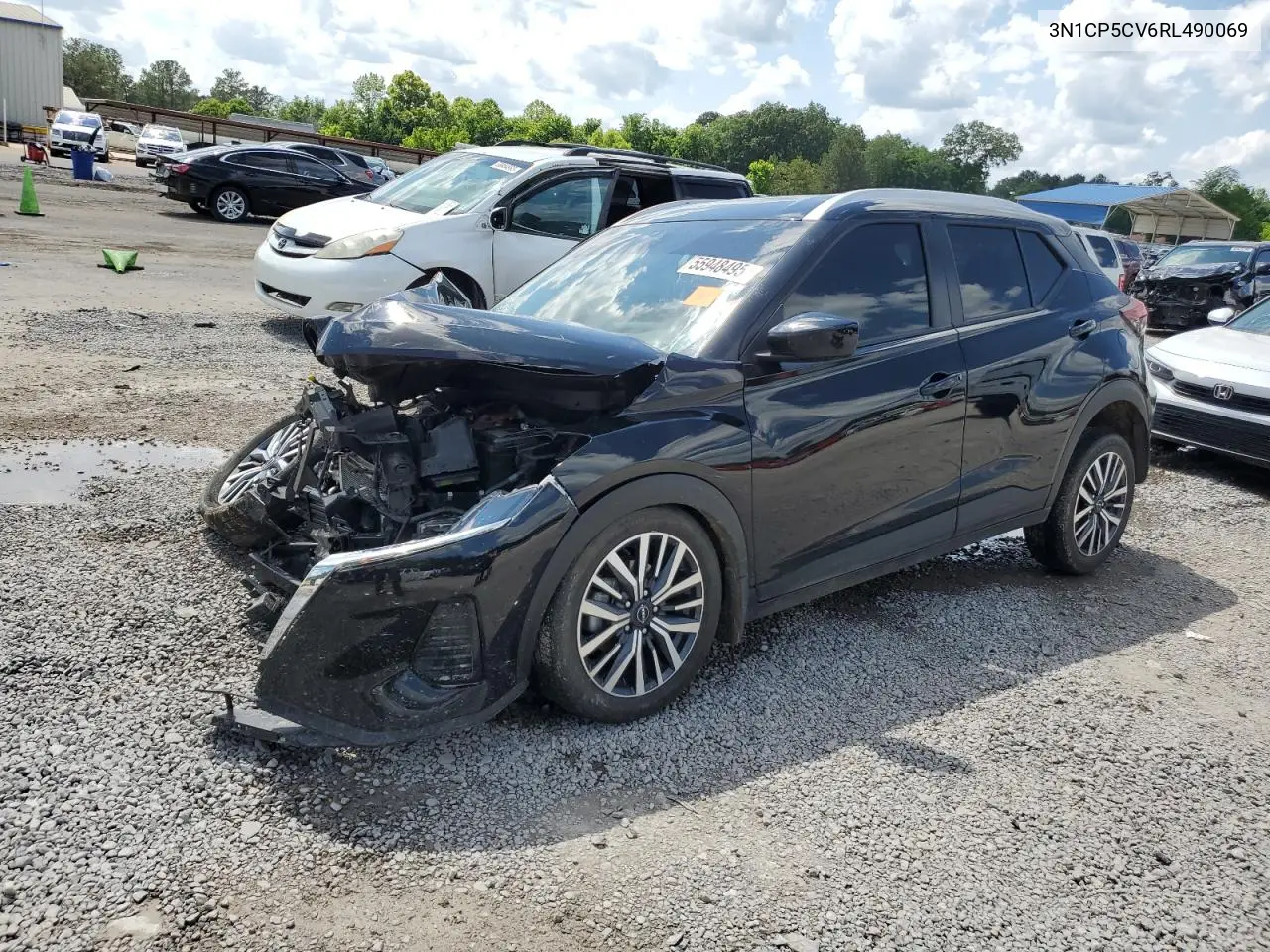 2024 Nissan Kicks Sv VIN: 3N1CP5CV6RL490069 Lot: 55948495