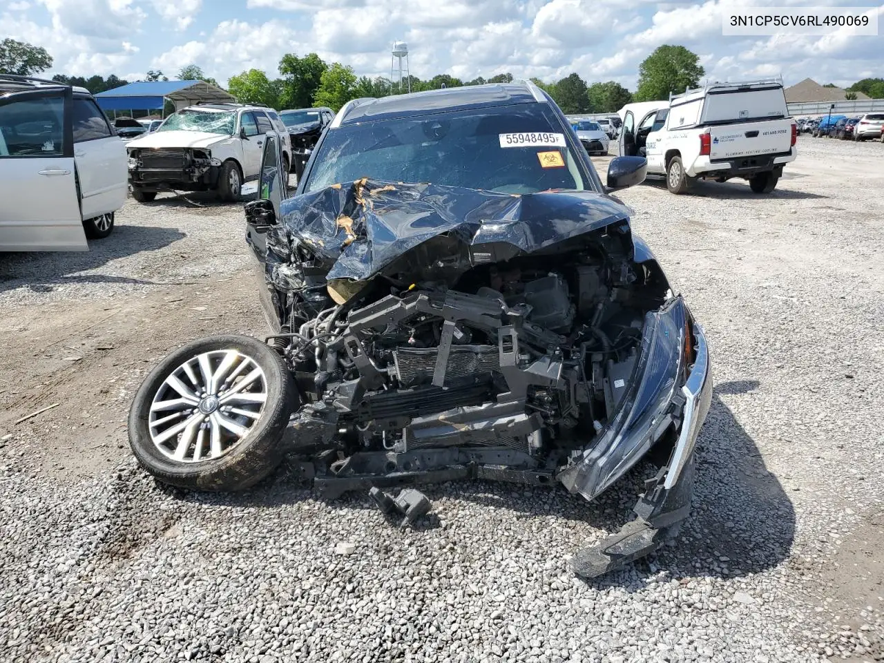 2024 Nissan Kicks Sv VIN: 3N1CP5CV6RL490069 Lot: 55948495