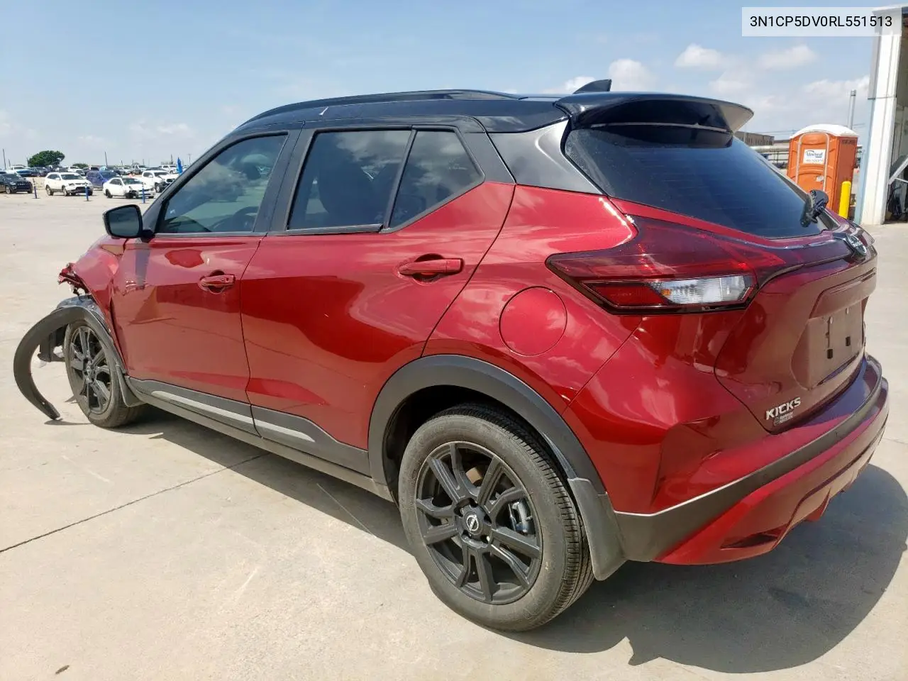 2024 Nissan Kicks Sr VIN: 3N1CP5DV0RL551513 Lot: 61998175