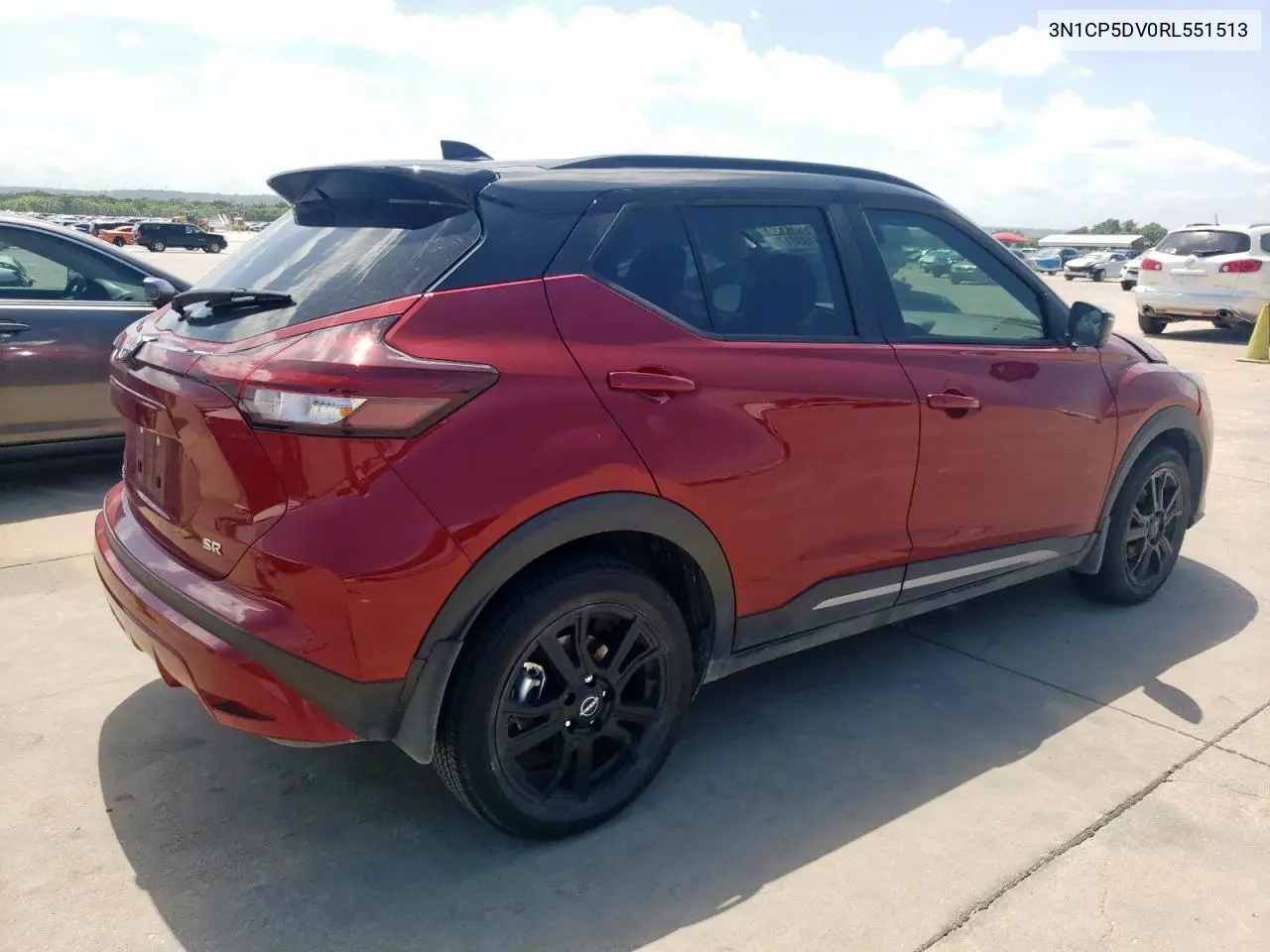 2024 Nissan Kicks Sr VIN: 3N1CP5DV0RL551513 Lot: 61998175