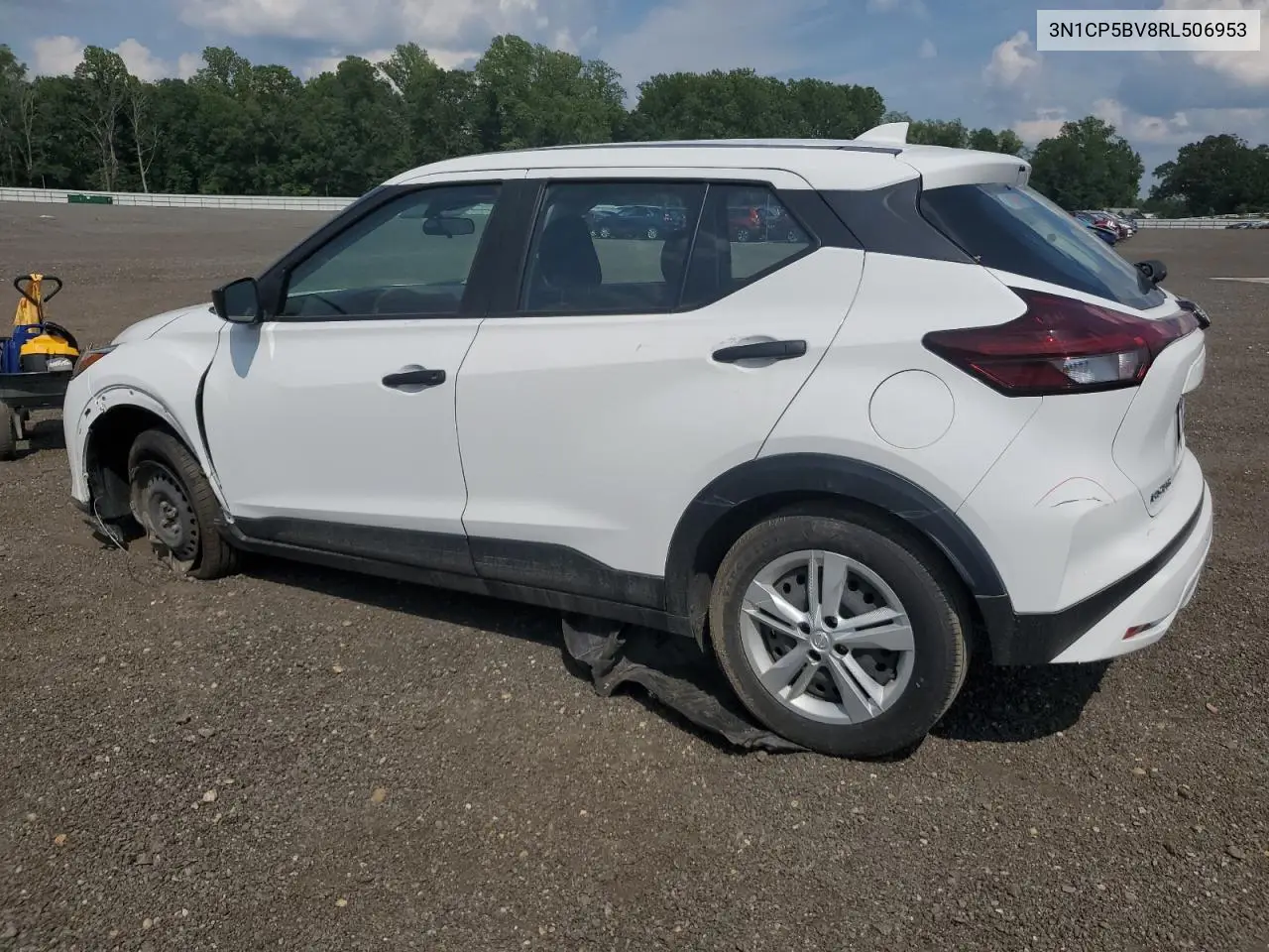 2024 Nissan Kicks S VIN: 3N1CP5BV8RL506953 Lot: 62403525