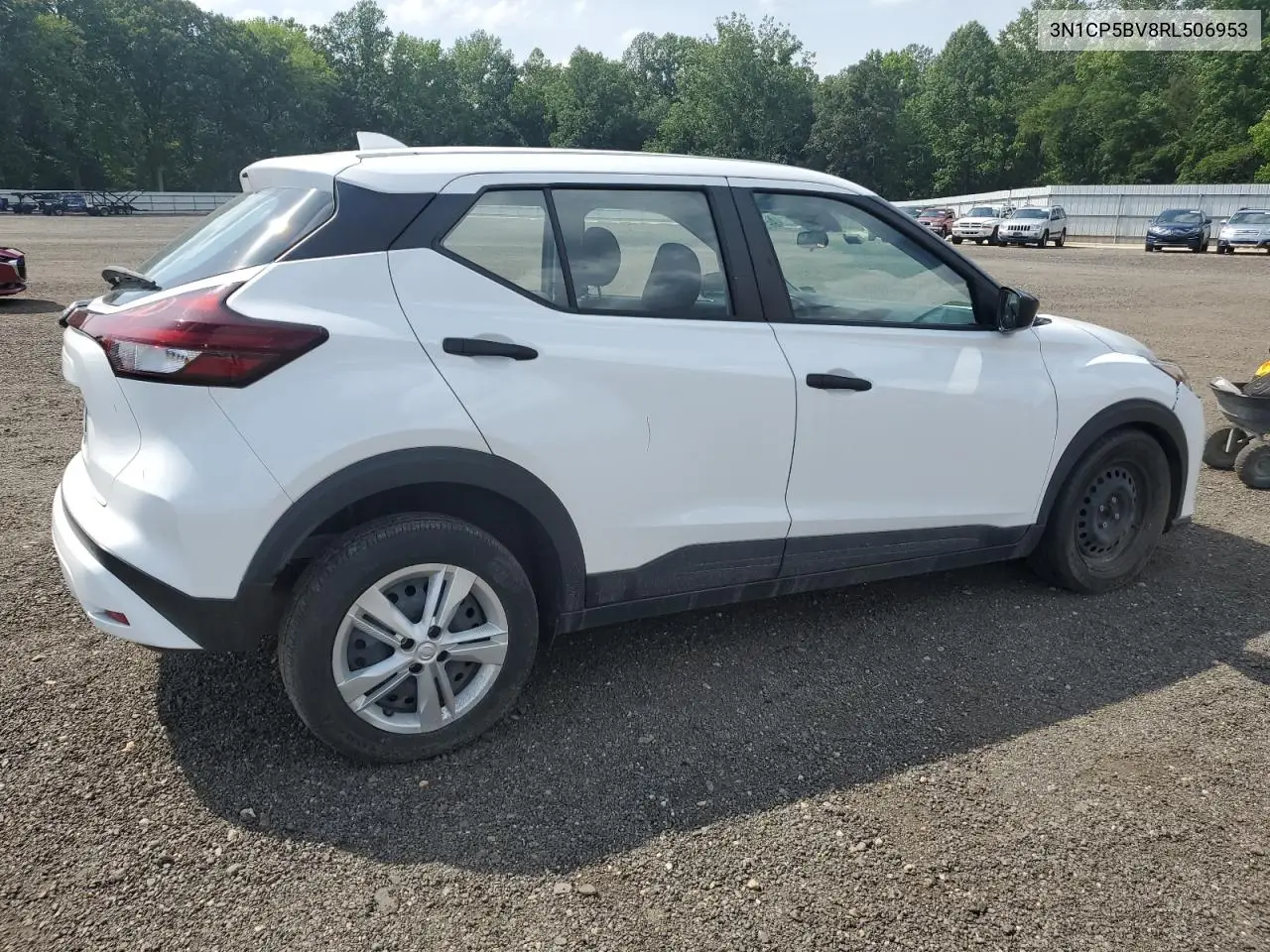2024 Nissan Kicks S VIN: 3N1CP5BV8RL506953 Lot: 62403525