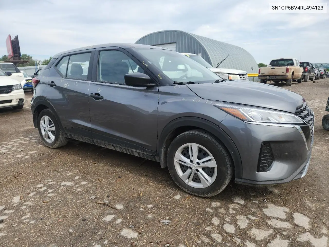 2024 Nissan Kicks S VIN: 3N1CP5BV4RL494123 Lot: 62560965