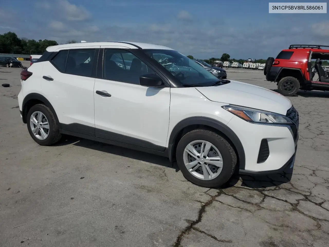 2024 Nissan Kicks S VIN: 3N1CP5BV8RL586061 Lot: 62846885