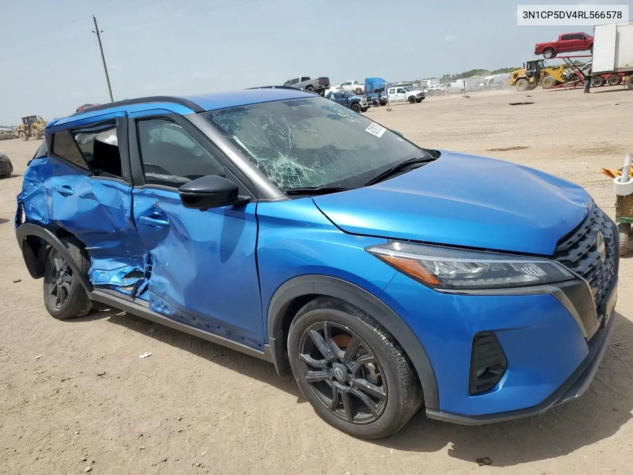 2024 Nissan Kicks Sr VIN: 3N1CP5DV4RL566578 Lot: 63191315