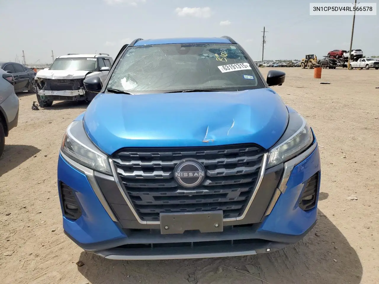 2024 Nissan Kicks Sr VIN: 3N1CP5DV4RL566578 Lot: 63191315