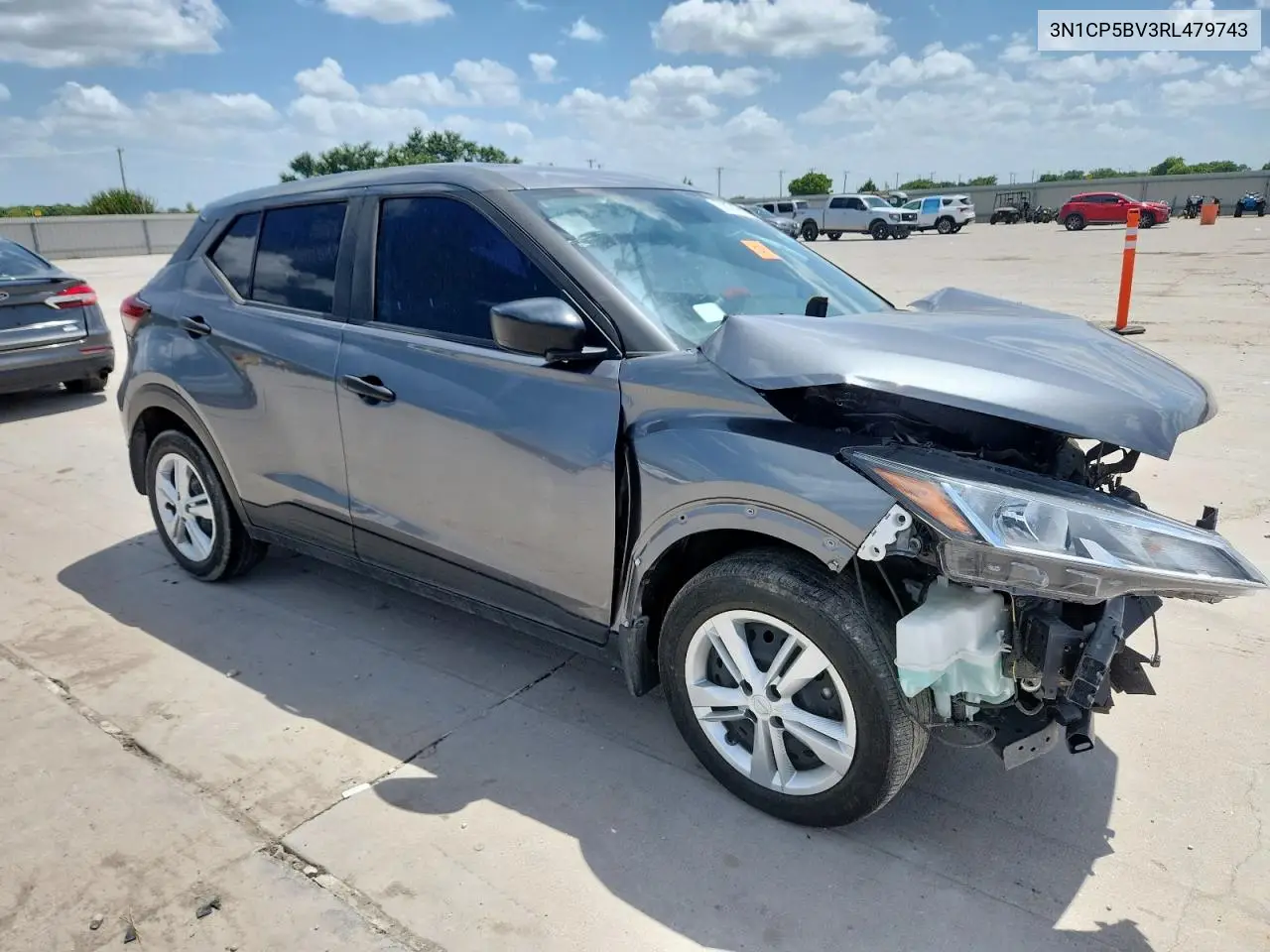 2024 Nissan Kicks S VIN: 3N1CP5BV3RL479743 Lot: 63194895