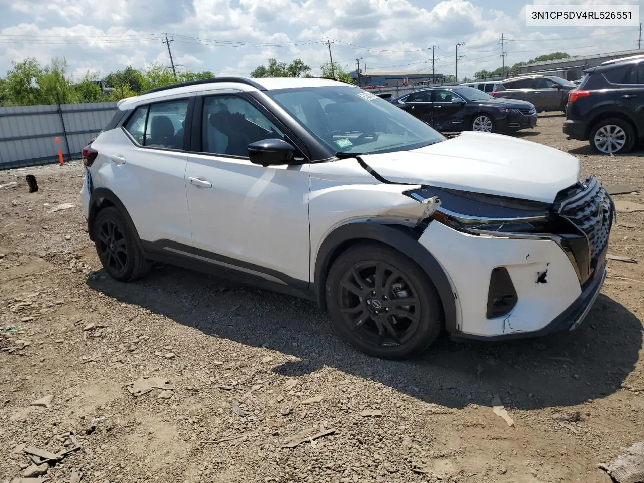 2024 Nissan Kicks Sr VIN: 3N1CP5DV4RL526551 Lot: 63267565