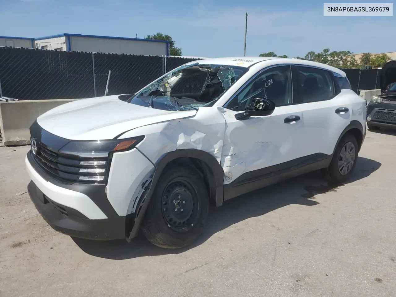 2025 Nissan Kicks S VIN: 3N8AP6BA5SL369679 Lot: 62281445