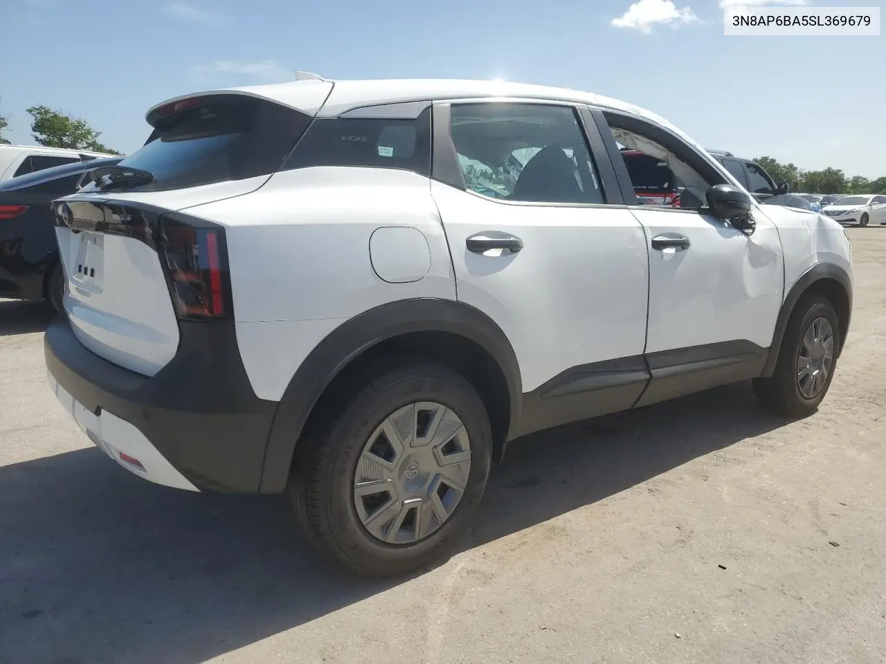 2025 Nissan Kicks S VIN: 3N8AP6BA5SL369679 Lot: 62281445