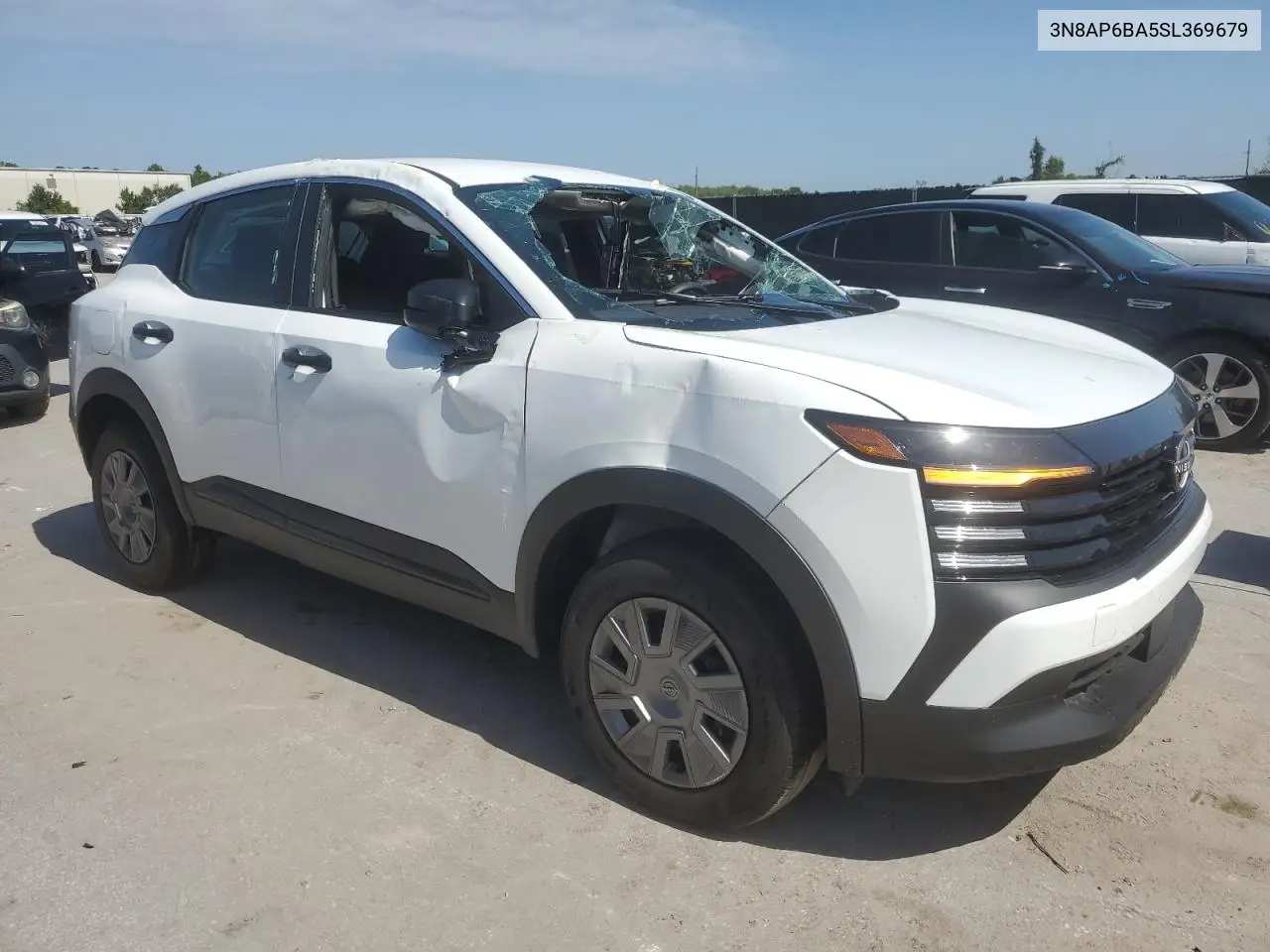 2025 Nissan Kicks S VIN: 3N8AP6BA5SL369679 Lot: 62281445