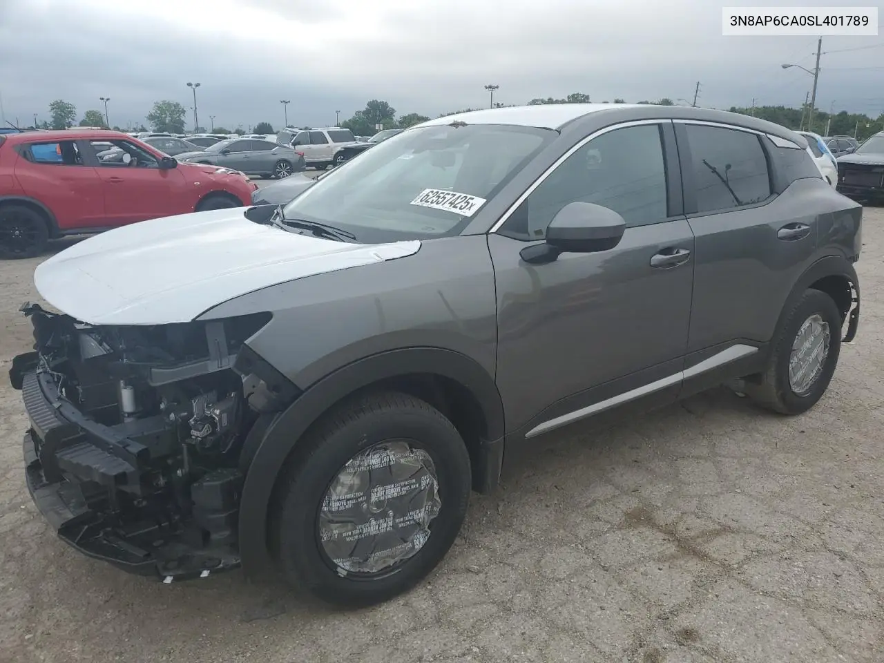 2025 Nissan Kicks Sv VIN: 3N8AP6CA0SL401789 Lot: 62557425