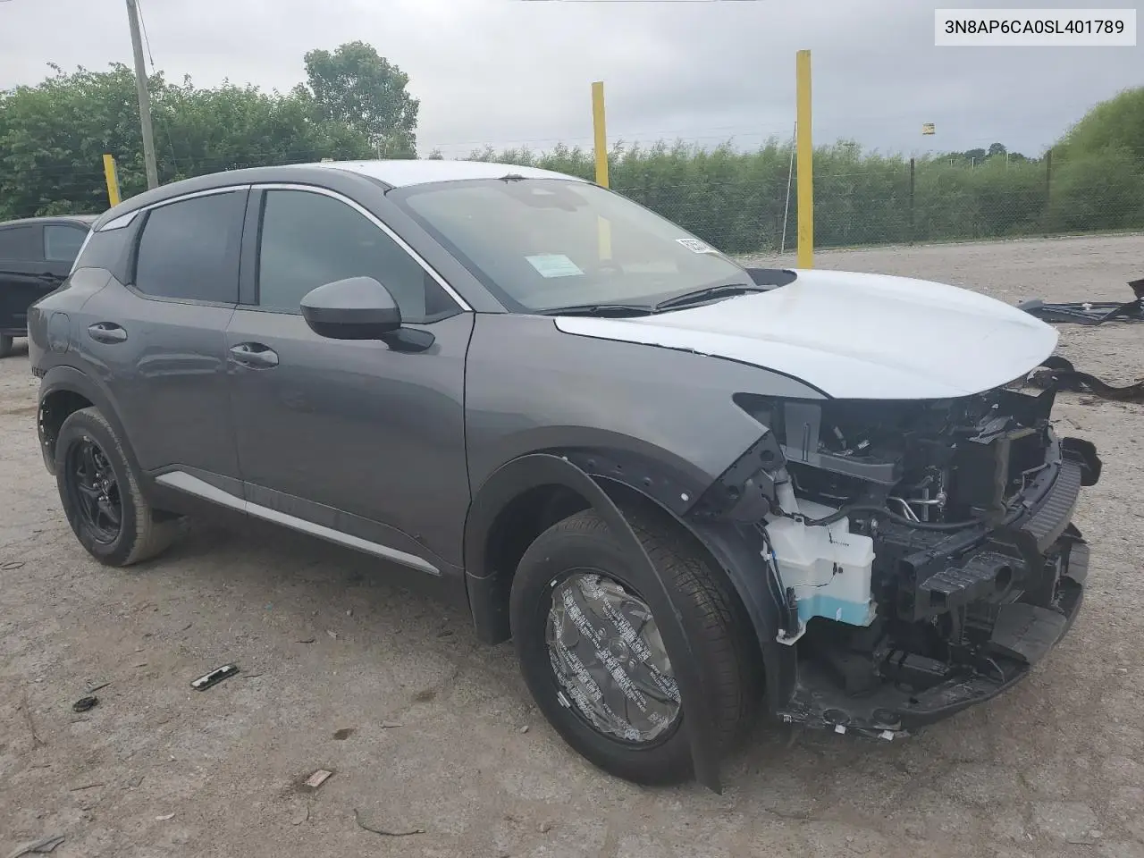 2025 Nissan Kicks Sv VIN: 3N8AP6CA0SL401789 Lot: 62557425