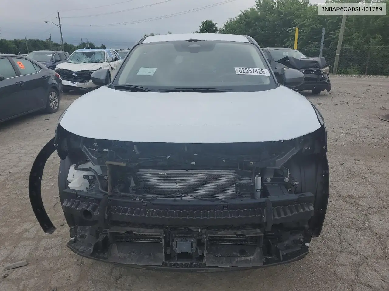 2025 Nissan Kicks Sv VIN: 3N8AP6CA0SL401789 Lot: 62557425