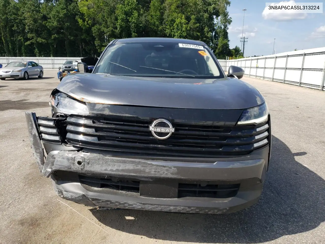 2025 Nissan Kicks Sv VIN: 3N8AP6CA5SL313224 Lot: 63071545