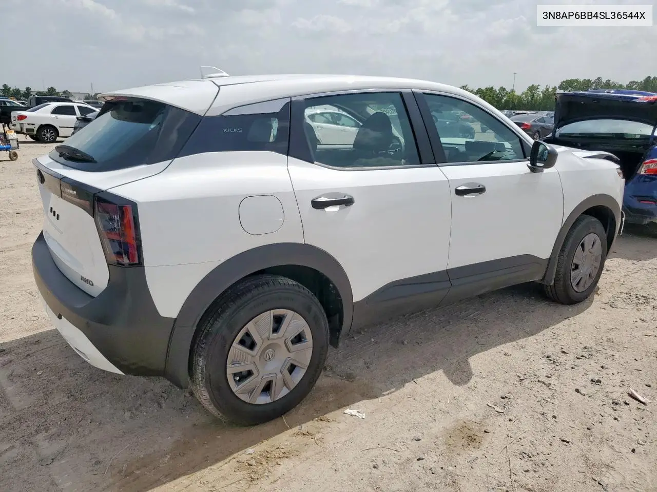 2025 Nissan Kicks S VIN: 3N8AP6BB4SL36544X Lot: 63101245