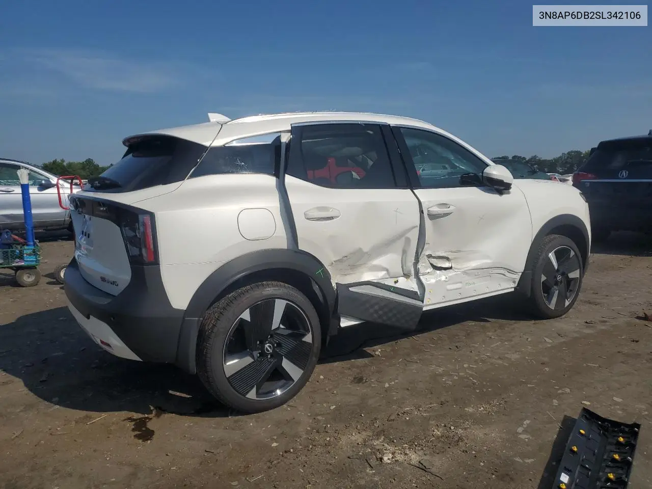 2025 Nissan Kicks Sr VIN: 3N8AP6DB2SL342106 Lot: 63127555