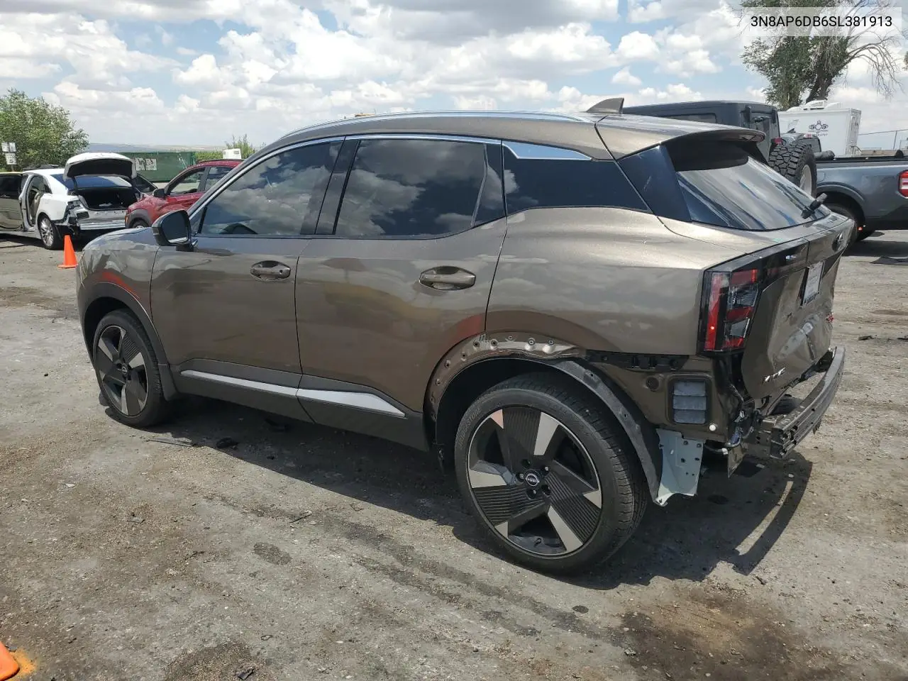 2025 Nissan Kicks Sr VIN: 3N8AP6DB6SL381913 Lot: 63219305