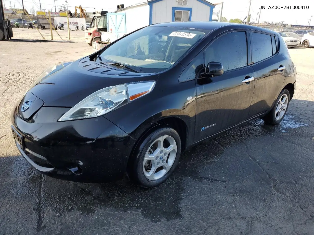 2011 Nissan Leaf Sv VIN: JN1AZ0CP7BT000410 Lot: 61842335