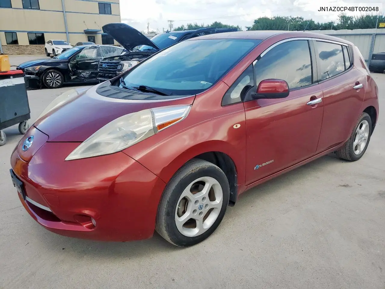 2011 Nissan Leaf Sv VIN: JN1AZ0CP4BT002048 Lot: 61960285