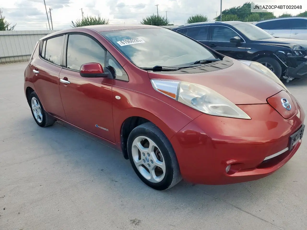 2011 Nissan Leaf Sv VIN: JN1AZ0CP4BT002048 Lot: 61960285