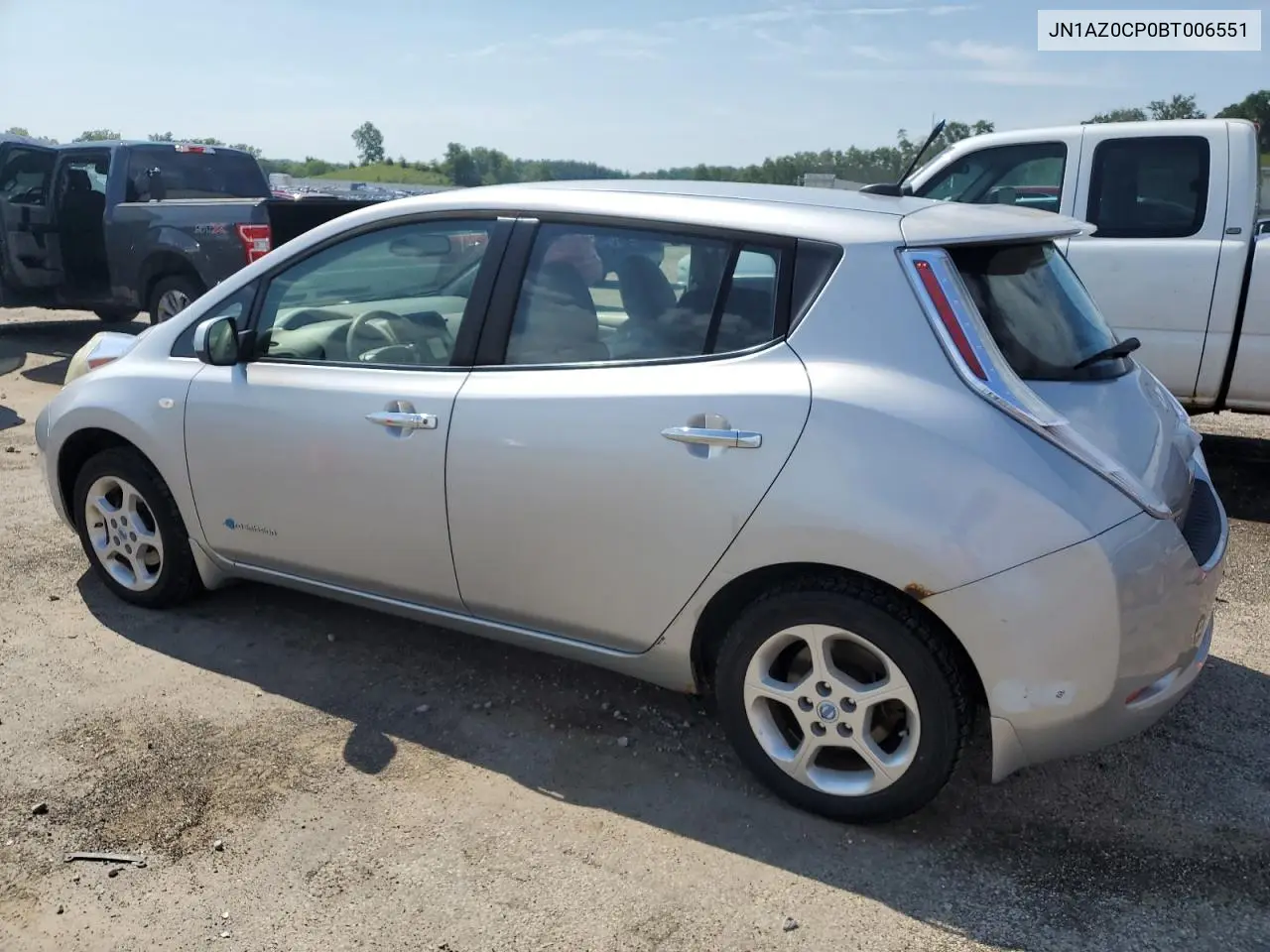 2011 Nissan Leaf Sv VIN: JN1AZ0CP0BT006551 Lot: 62588175