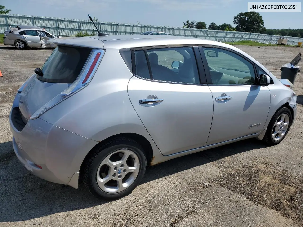 2011 Nissan Leaf Sv VIN: JN1AZ0CP0BT006551 Lot: 62588175