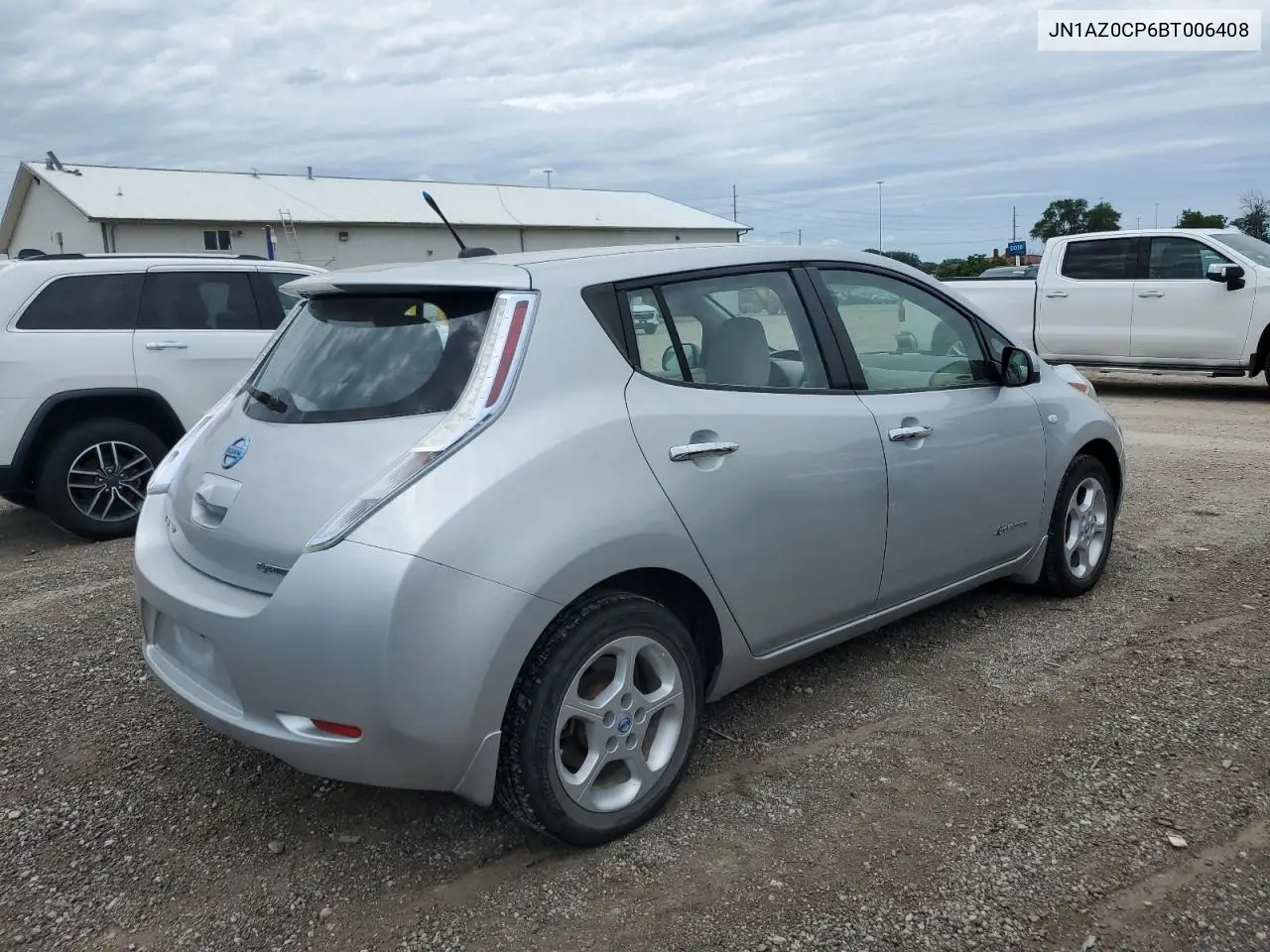 2011 Nissan Leaf Sv VIN: JN1AZ0CP6BT006408 Lot: 62917005
