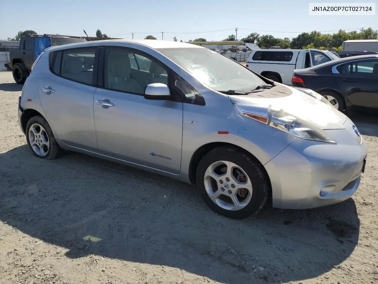 2012 Nissan Leaf Sv VIN: JN1AZ0CP7CT027124 Lot: 56902135