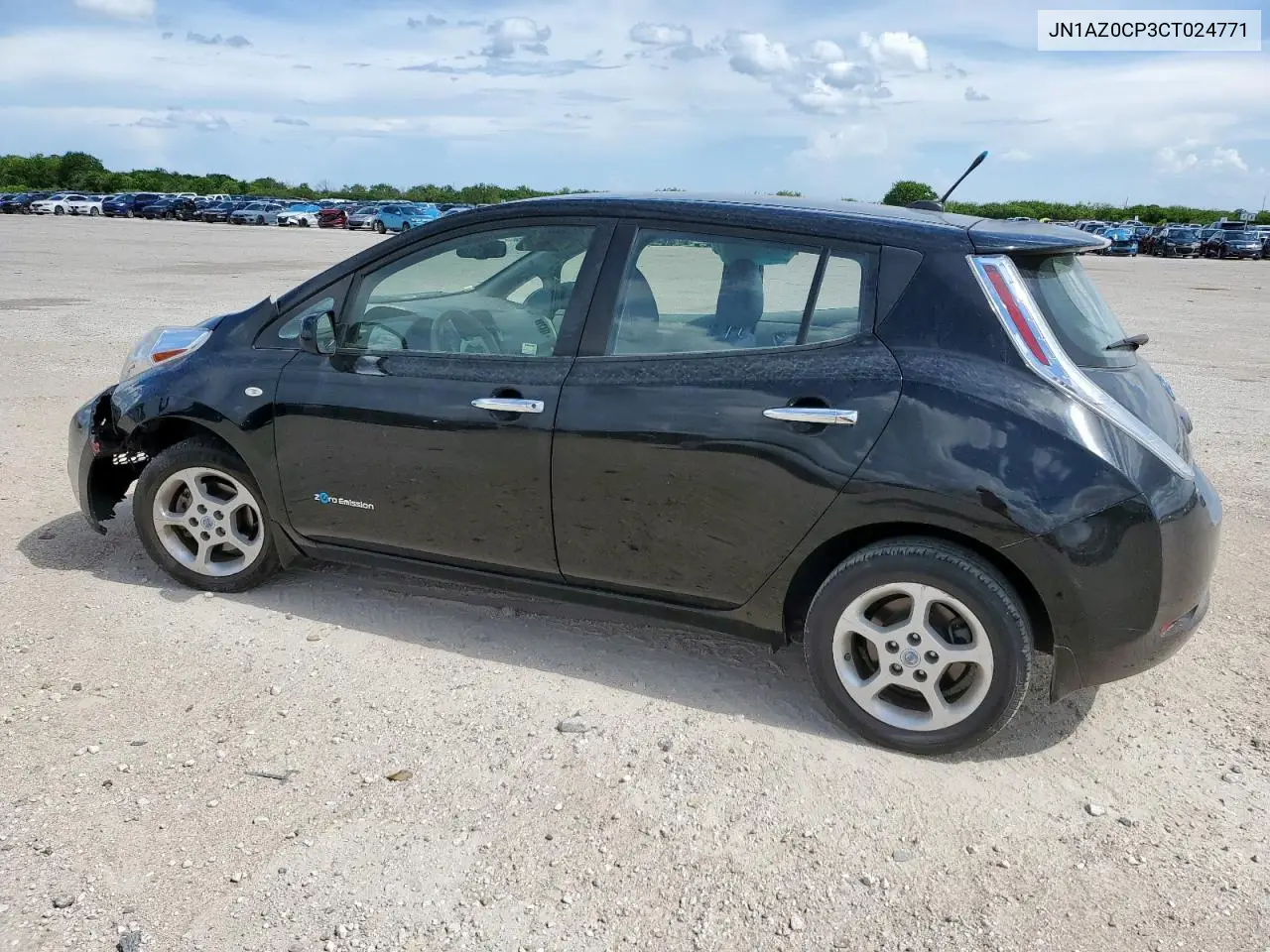 2012 Nissan Leaf Sv VIN: JN1AZ0CP3CT024771 Lot: 62308435