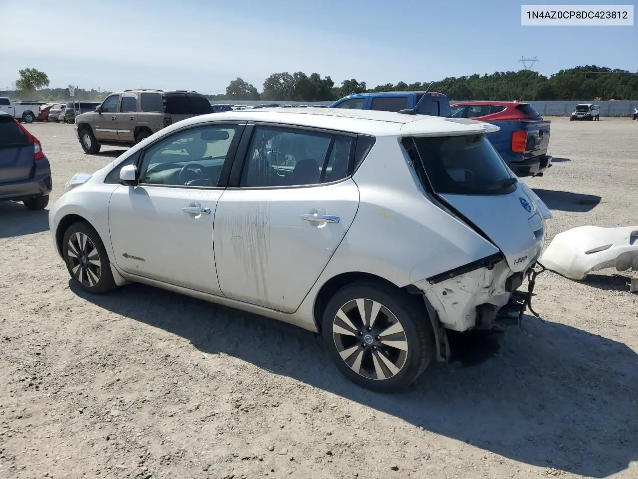 2013 Nissan Leaf S VIN: 1N4AZ0CP8DC423812 Lot: 62018385