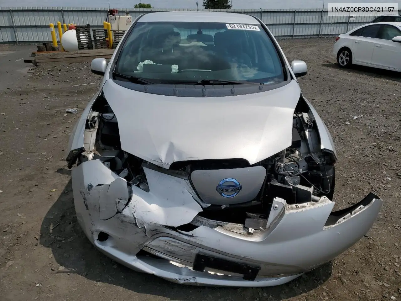 2013 Nissan Leaf S VIN: 1N4AZ0CP3DC421157 Lot: 62193295