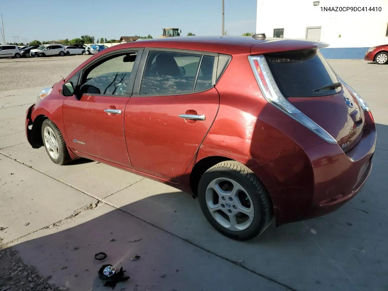 2013 Nissan Leaf S VIN: 1N4AZ0CP9DC414410 Lot: 62361365