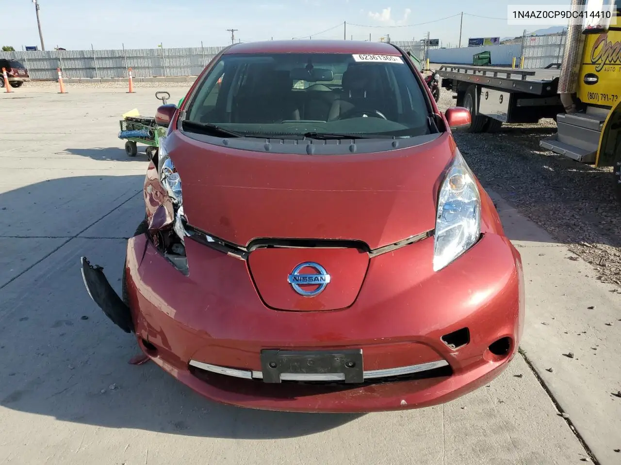 2013 Nissan Leaf S VIN: 1N4AZ0CP9DC414410 Lot: 62361365