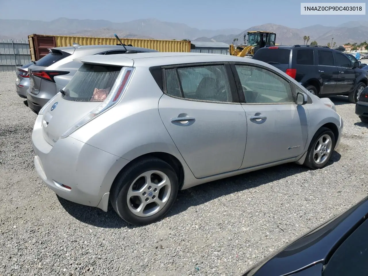 2013 Nissan Leaf S VIN: 1N4AZ0CP9DC403018 Lot: 62382065
