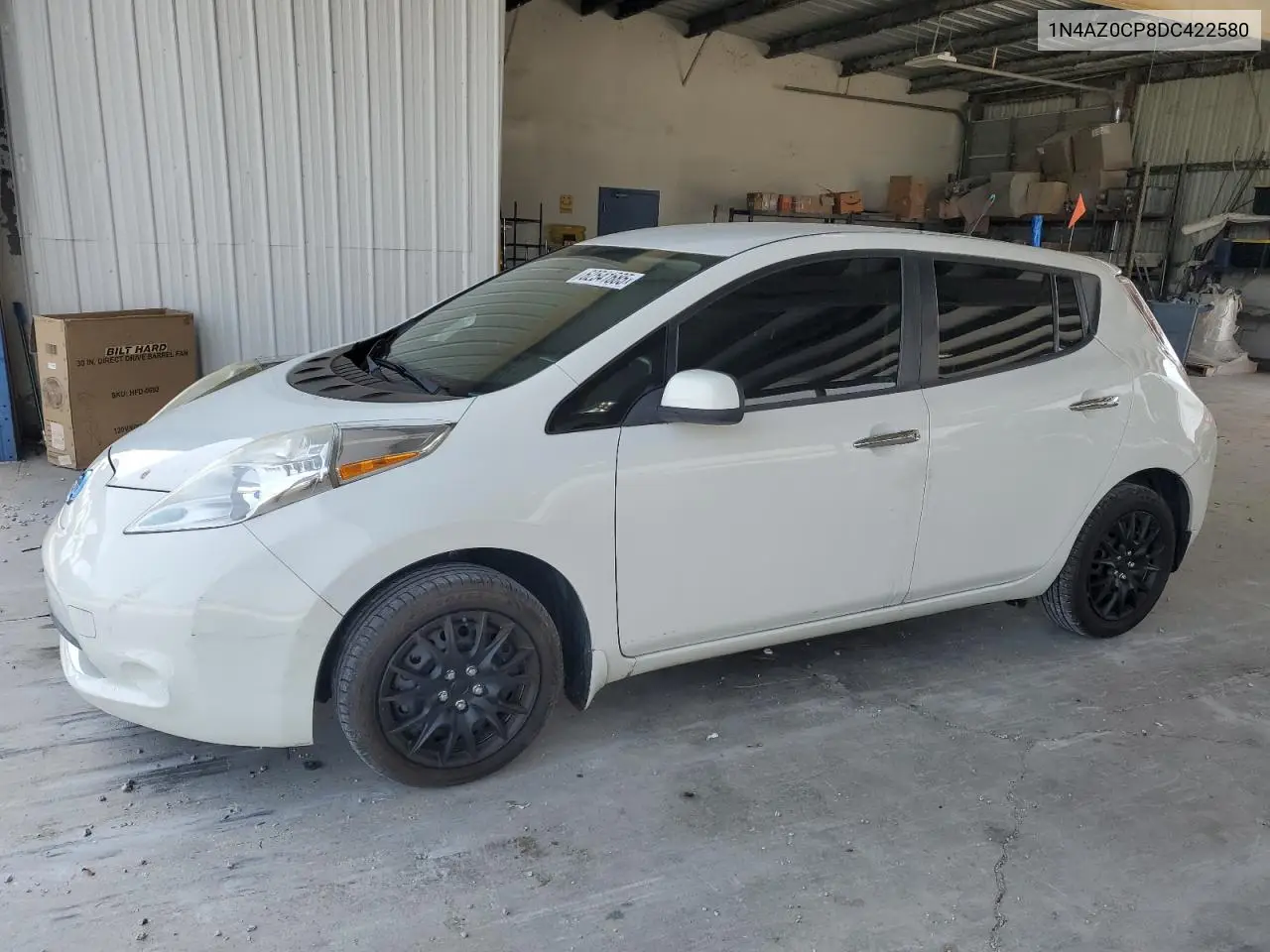 2013 Nissan Leaf S VIN: 1N4AZ0CP8DC422580 Lot: 62541685