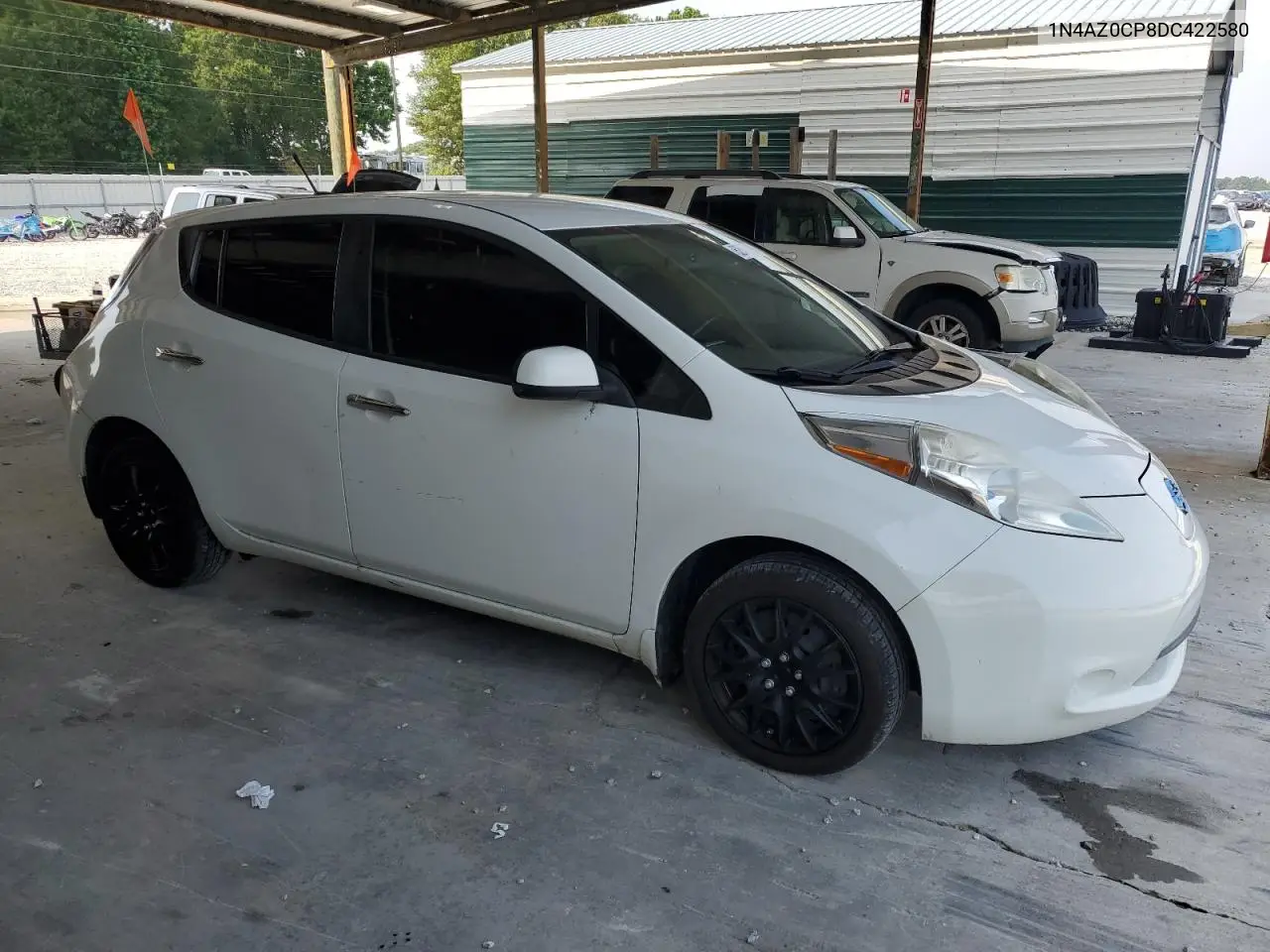 2013 Nissan Leaf S VIN: 1N4AZ0CP8DC422580 Lot: 62541685