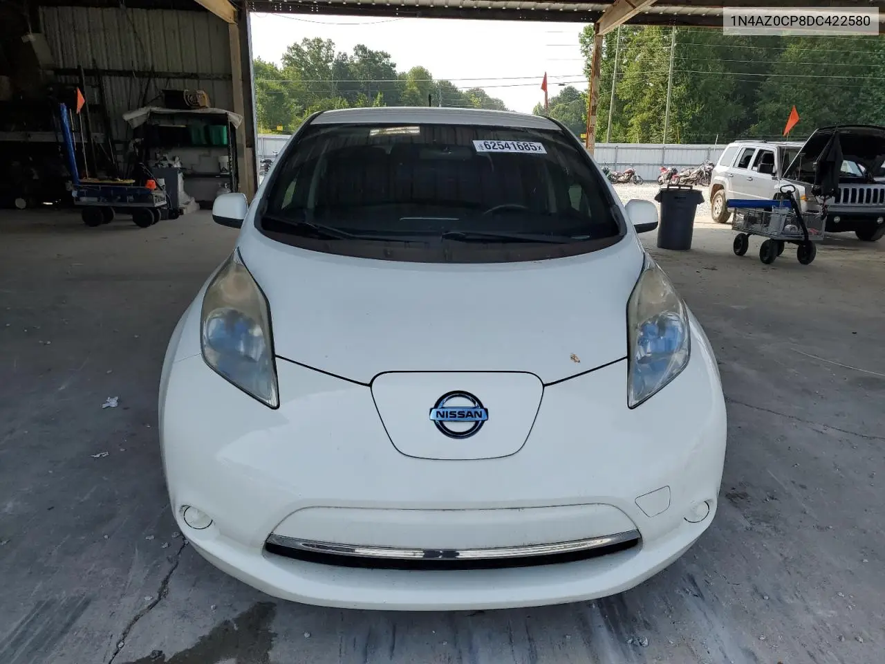 2013 Nissan Leaf S VIN: 1N4AZ0CP8DC422580 Lot: 62541685