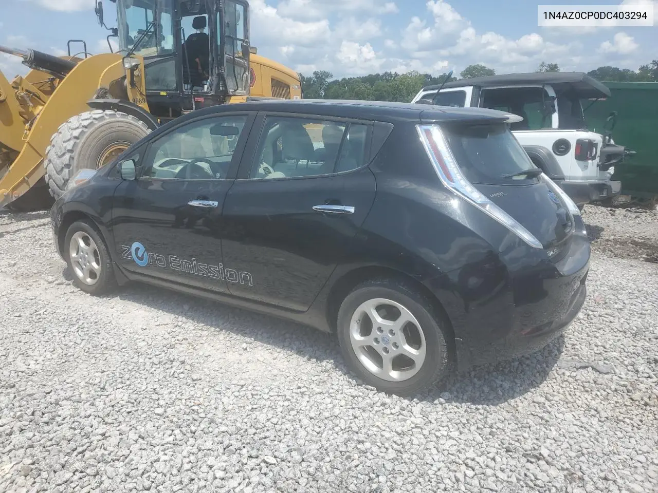 2013 Nissan Leaf S VIN: 1N4AZ0CP0DC403294 Lot: 62579635
