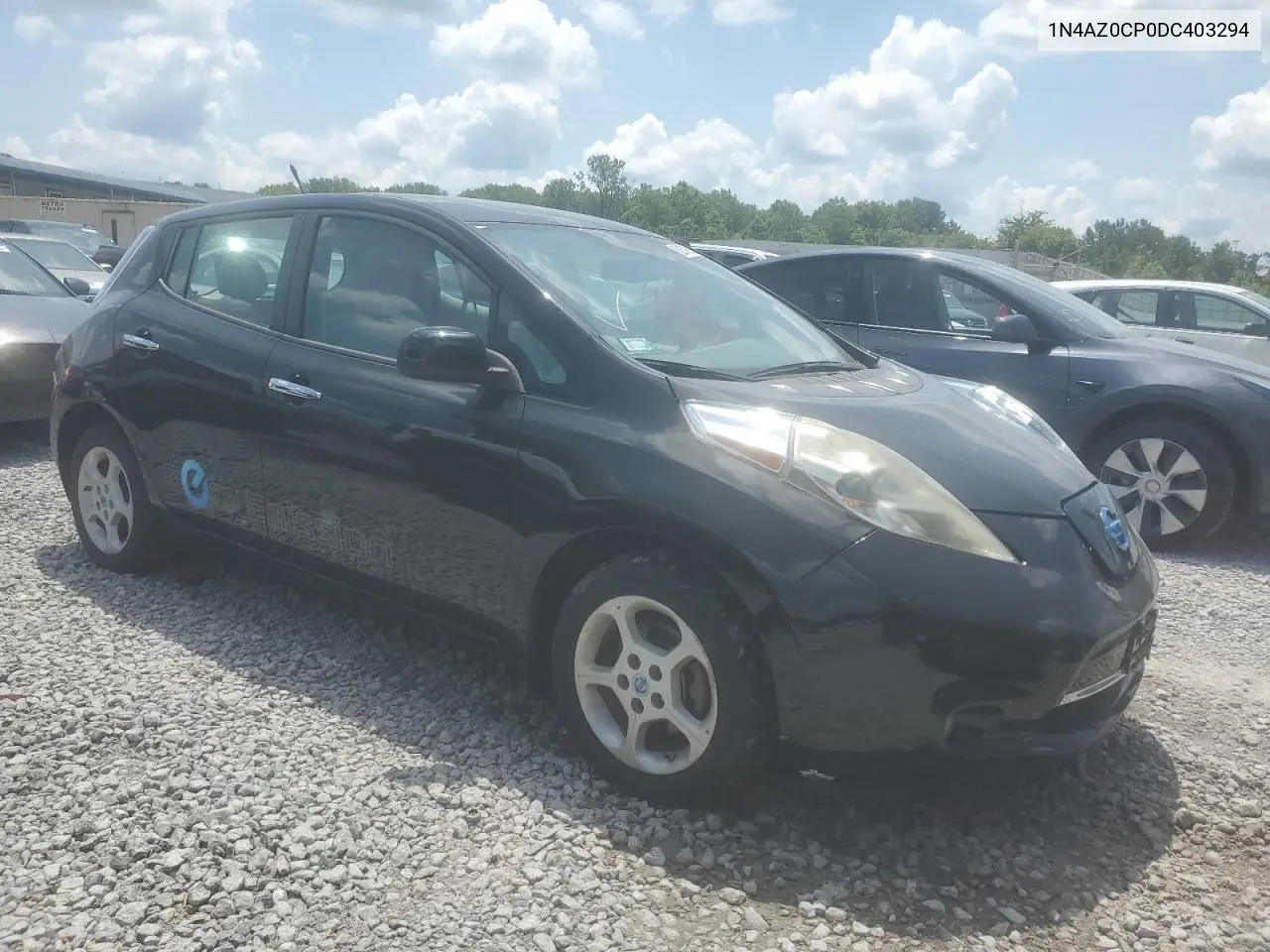 2013 Nissan Leaf S VIN: 1N4AZ0CP0DC403294 Lot: 62579635