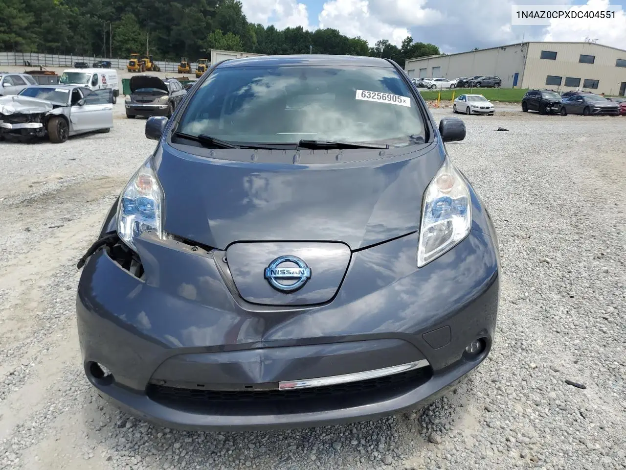 2013 Nissan Leaf S VIN: 1N4AZ0CPXDC404551 Lot: 63256905