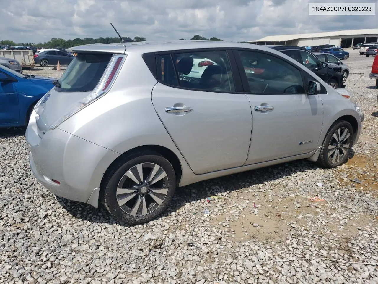 2015 Nissan Leaf S VIN: 1N4AZ0CP7FC320223 Lot: 61234915