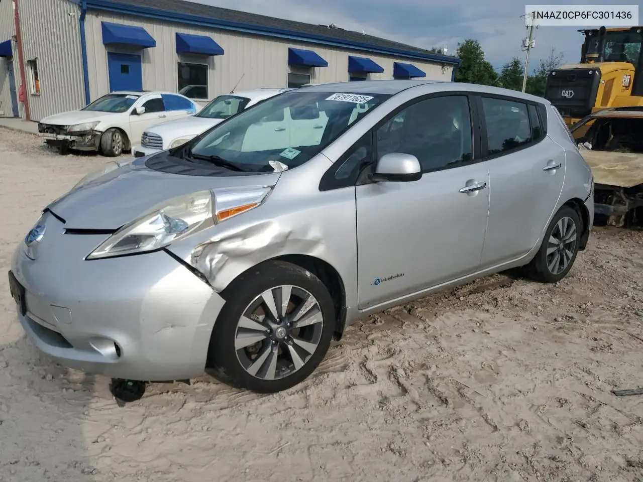 2015 Nissan Leaf S VIN: 1N4AZ0CP6FC301436 Lot: 61911625