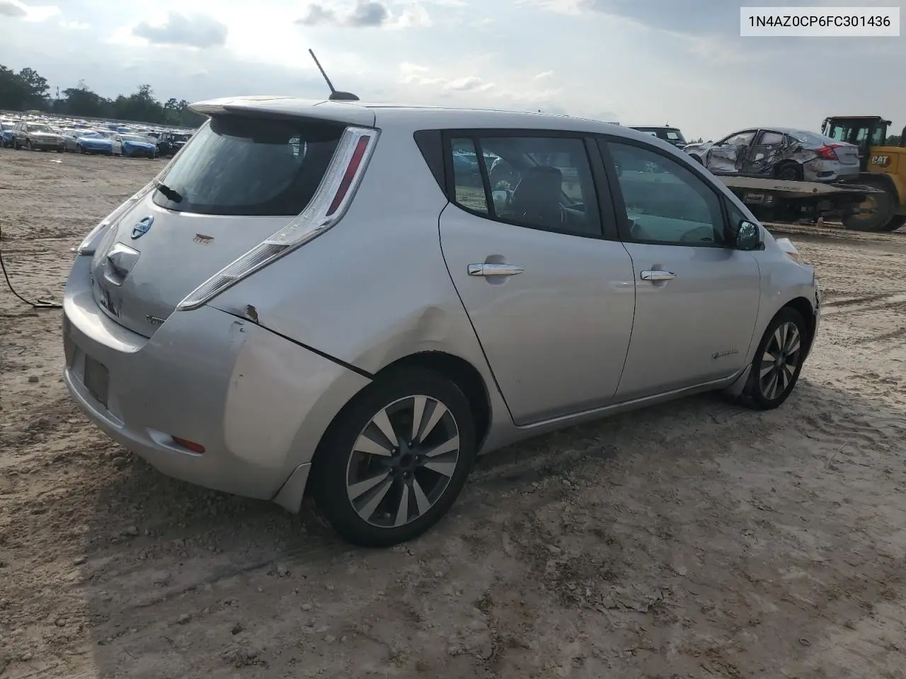 2015 Nissan Leaf S VIN: 1N4AZ0CP6FC301436 Lot: 61911625