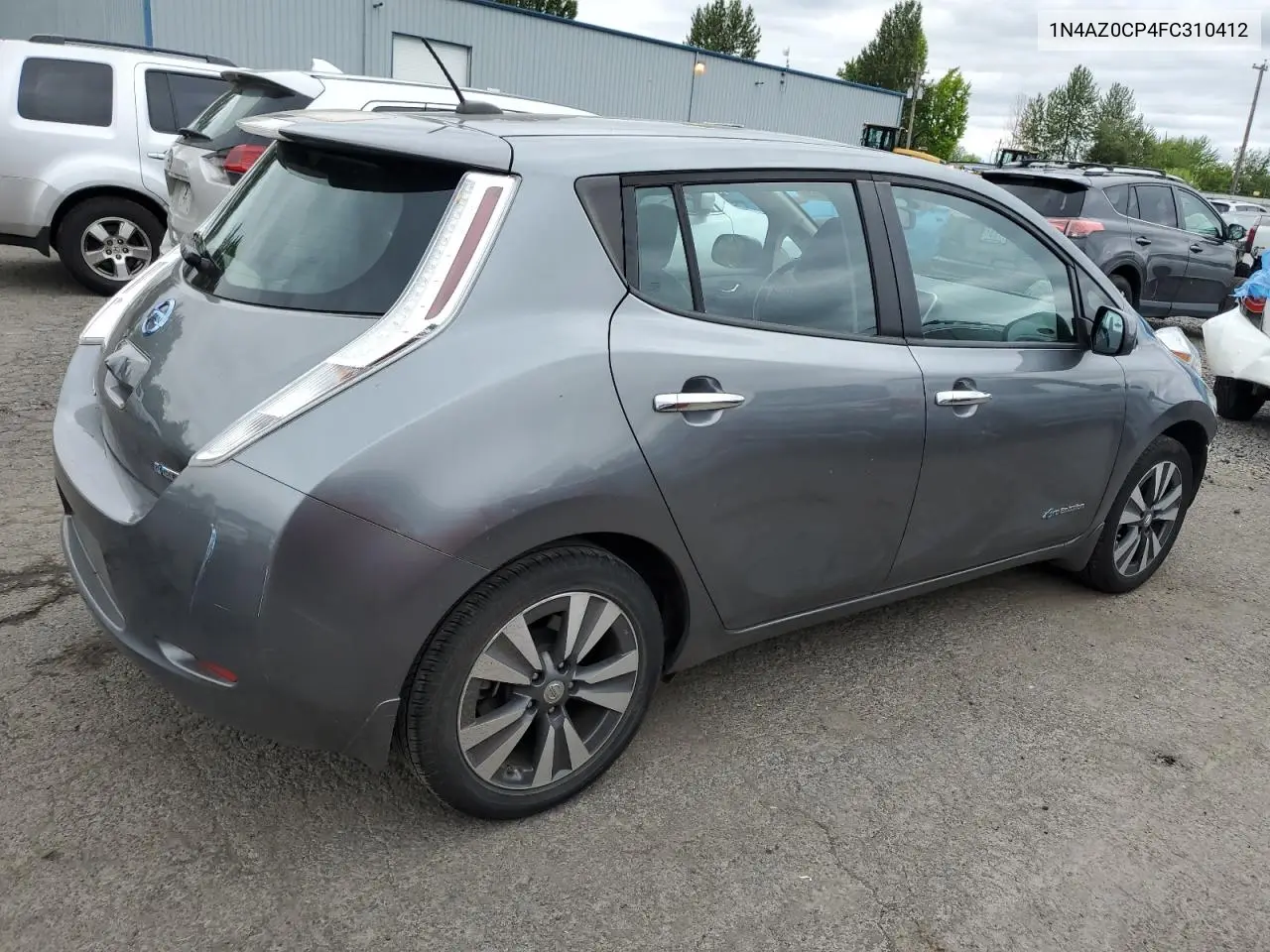 2015 Nissan Leaf S VIN: 1N4AZ0CP4FC310412 Lot: 62195855