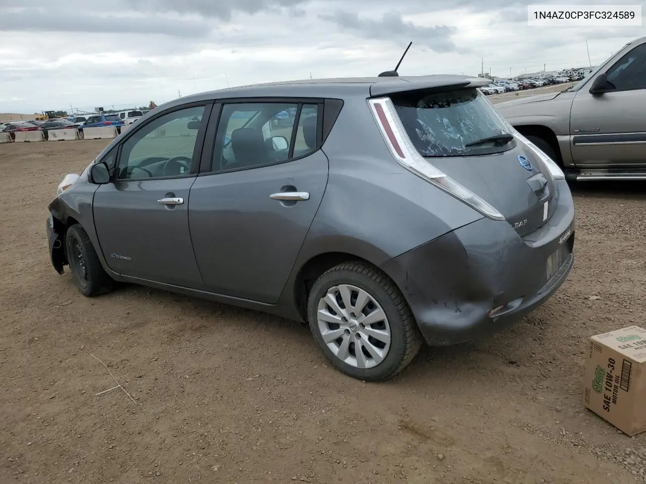 2015 Nissan Leaf S VIN: 1N4AZ0CP3FC324589 Lot: 62777085