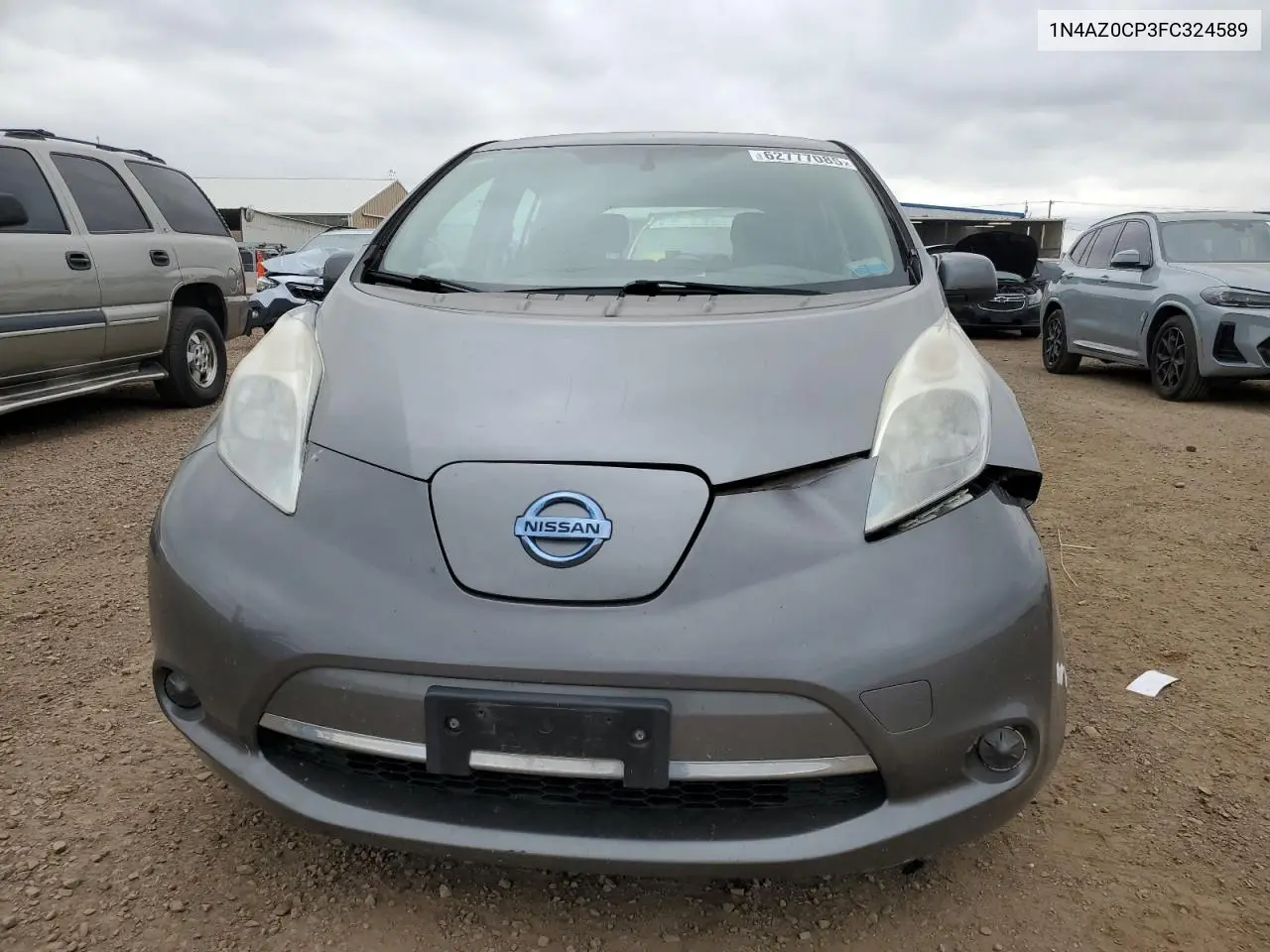 2015 Nissan Leaf S VIN: 1N4AZ0CP3FC324589 Lot: 62777085