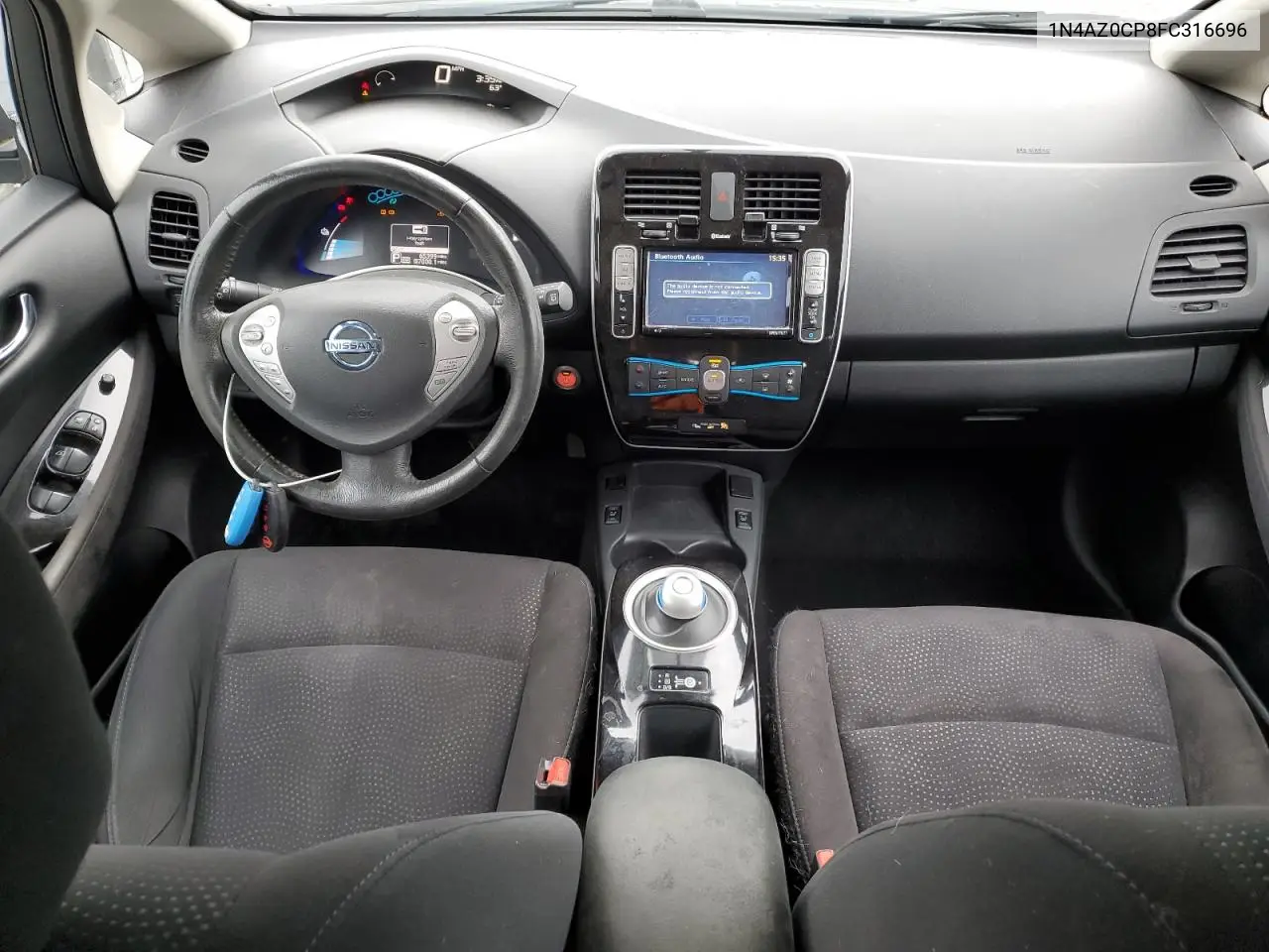 2015 Nissan Leaf S VIN: 1N4AZ0CP8FC316696 Lot: 62882535