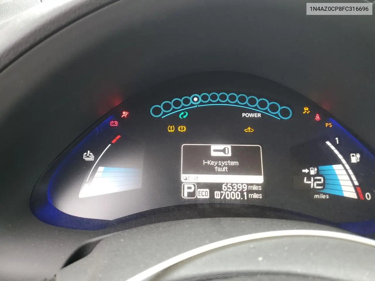 2015 Nissan Leaf S VIN: 1N4AZ0CP8FC316696 Lot: 62882535