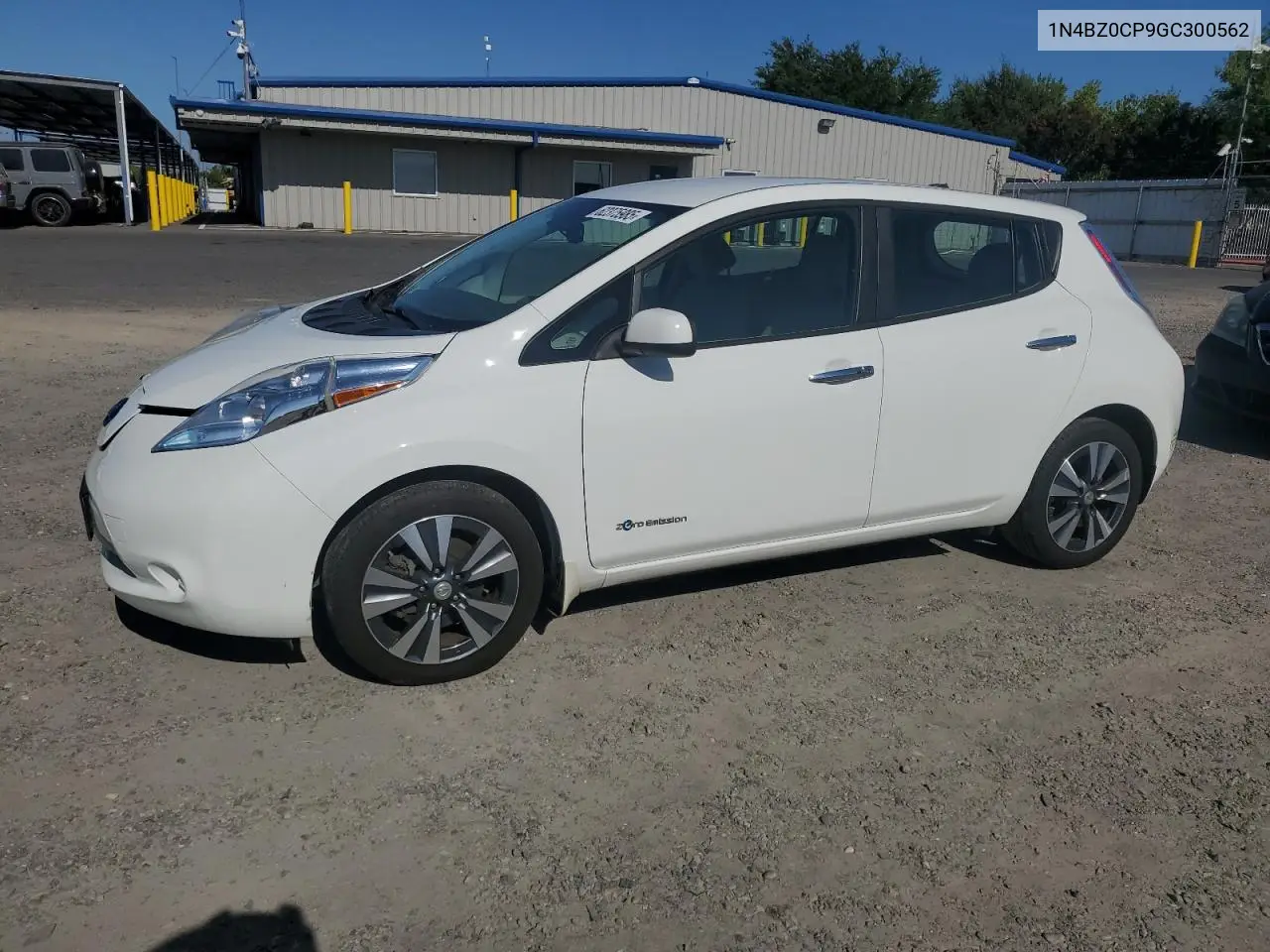 2016 Nissan Leaf Sv VIN: 1N4BZ0CP9GC300562 Lot: 62375985